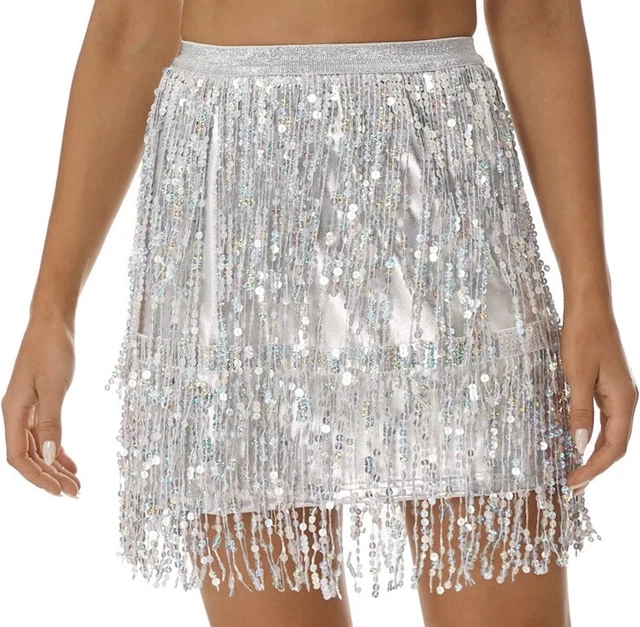 (D)Women’s Belly Dance Skirt Size 12