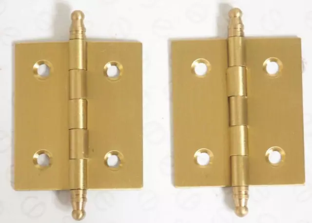 New Clockmakers Spares Clock Case Hinges 1 Pair Clock Hinges 55mm Long