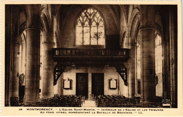CPA Montmorency Eglise St Martin Interieur de l'Eglise (1319848)