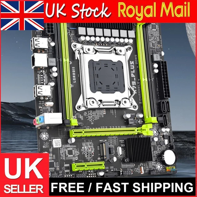 X79 PLUS MAINBOARD LGA 2011 Desktop Mainboard 4*DDR3 Gigabit LAN 10