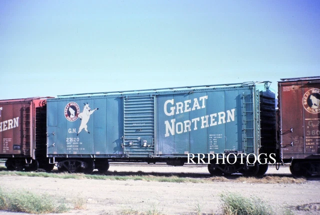 Rr Print Great Northern Gn Bn 40' Boxcar #27120