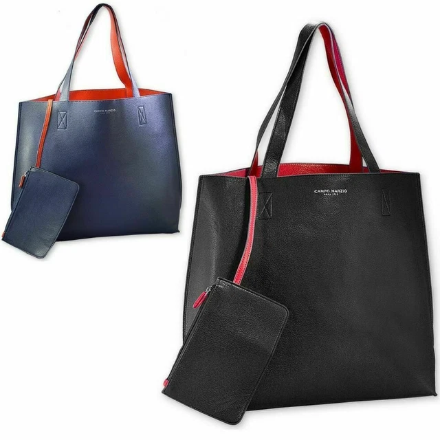 SAC FEMME ACHETEUR Campo Marzio Réversible Double Fourre-Tout Bag