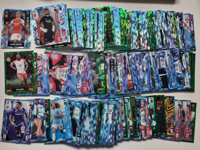 Match Attax Champions League 2023/2024 blu extra parallelo verde