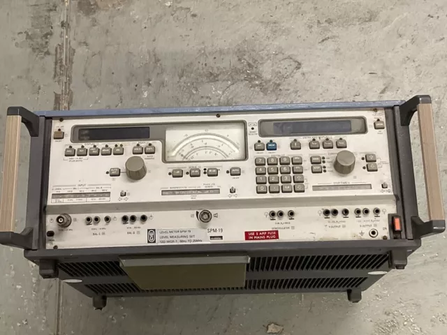 Misuratore di livello Marconi CAMBIO & GOLTERMANN SPM-19