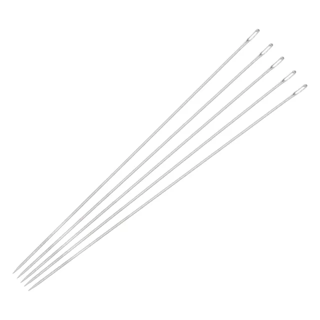Beading Needles Fine Thin Long Straight Sewing Embroidery Thread 3.94inch 50Pcs