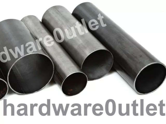 Mild Steel ROUND TUBE Metal Pipe Bandsaw cut to size From UK Metal Distributor