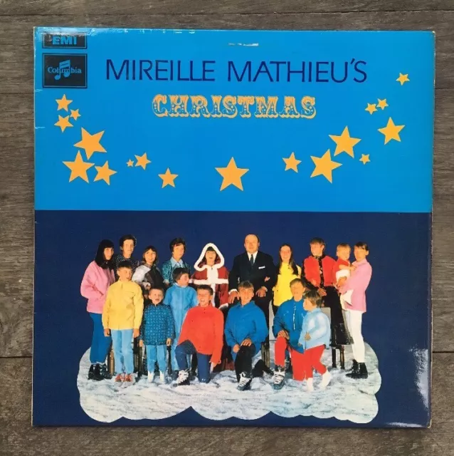 Mireille Mathieu's Christmas UK Vinyl Lp Columbia SCX 6369 Stereo 1968 In French