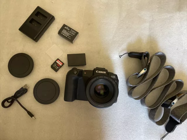 Canon EOS RP 26.2MP FULL 4K Mirrorless Digital Camera Kit 50mm STM &Adapter 256G