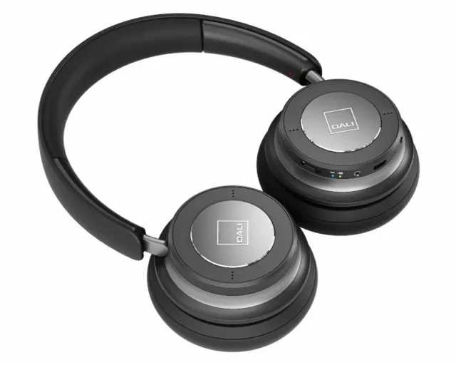 Dali IO-6 Black - Cuffie HiFi Bluetooth e Mini Jack con Noise Cancelling