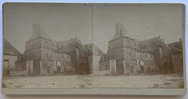 FRANCE Beaugency c1910 Photo Stereo Vintage Citrate