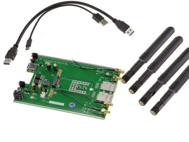 Adaptateur M.2 Vers USB 3.0 (B+M Key) Pour SSD Ou Module 4G/5G - KALEA-INFORMATIQUE