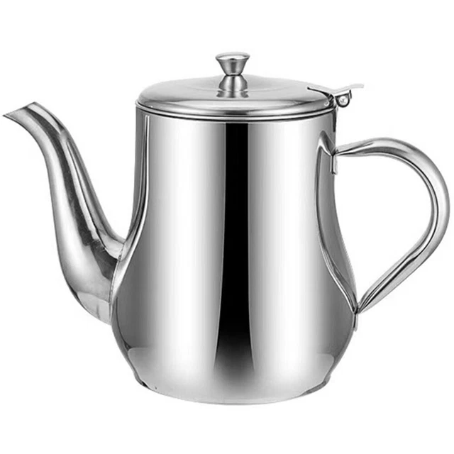 Oil Strainer Container Stainless Steel Oil Pot Oil Bottle Dispenser Kitchen Oil