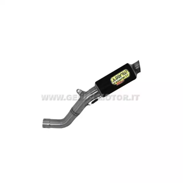 Pot D'Echappement Arrow Gp2 Acier Noir Aprilia Tuono V4 1100 Rr 2017 > 2018