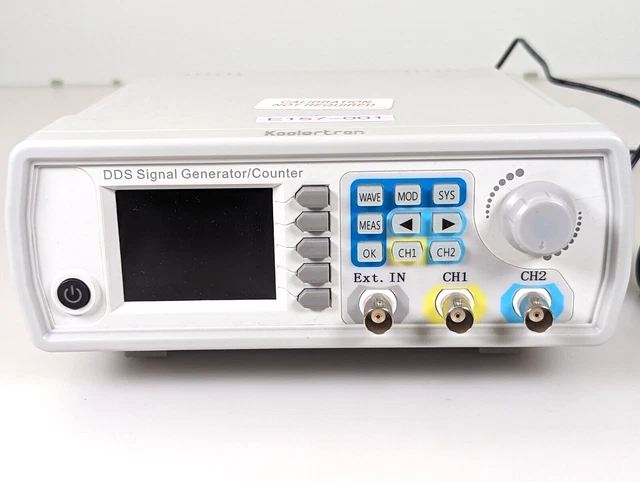 60MHz DDS Signal Generator Counter Dual-Channel Arbitray Waveform Frequency Mete