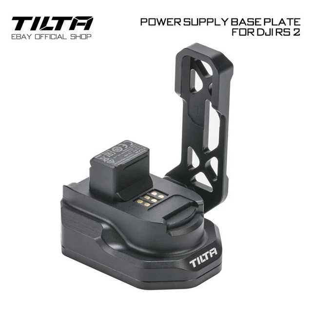 TILTA POWER SUPPLY Base Plate RS2 Gimbal Charger P-tap 2-pin TGA-PBP