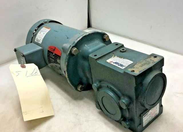 Dodge Tigear 2 17Q10L14 Gear Drive/Speed Reducer 10:1 (W)  MOTOR 1HP 1725 RPM