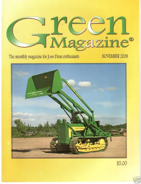 John Deere Model 830 tractor - L LA LUC Fans -Green magazine