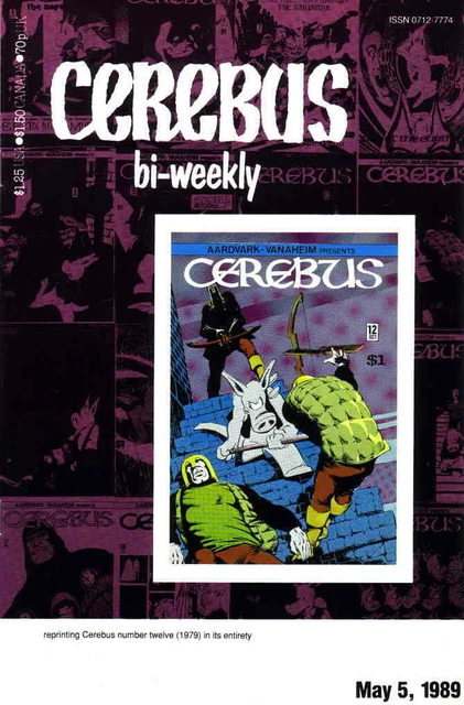 Cerebus Bi-Weekly #12 FN; Aardvark-Vanaheim | Dave Sim - we combine shipping
