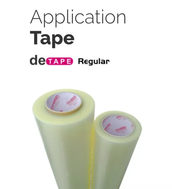 Clear Vinyl Application Transfer Paper Tape for Wall Craft Art