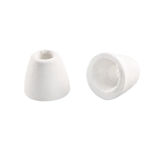 200pcs 3.0mm Diam Perlina Isolante Ceramica +ico Perlina Isolante per Guaina