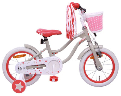 12 Pouces amiGO Superstar avec Frein à rétropédalage Velo Enfant Fille Rose 
