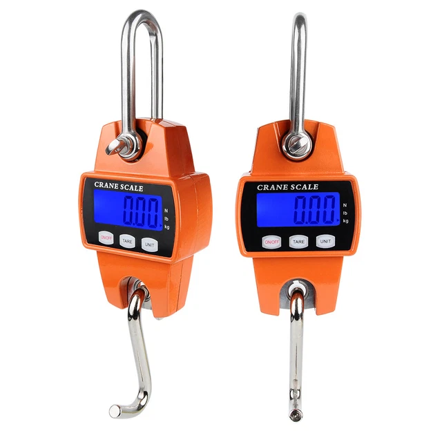 Balanza de grúa LCD digital báscula colgante báscula de tracción báscula industrial báscula de carga 300 kg báscula