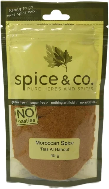 Spice Moroccan 'Ras Al Hanout' Mix, Australian, 45 g - Fast & Free Shipping