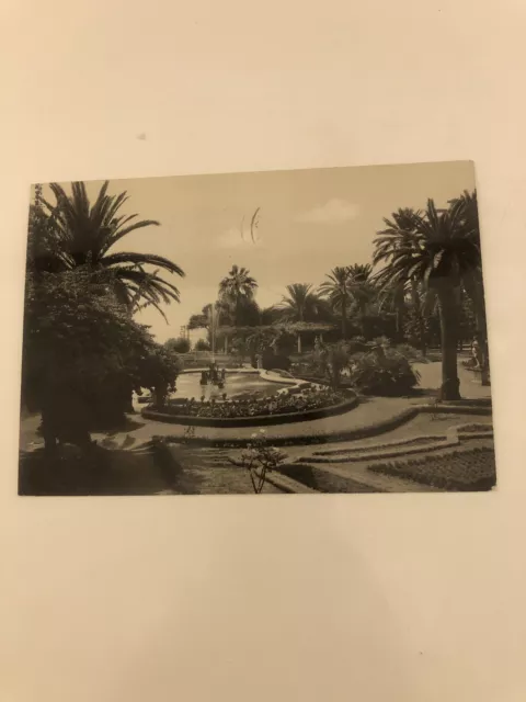 Cartolina SANREMO (Imperia) – Riviera dei Fiori – Giardini Ormond Viaggiata 1970