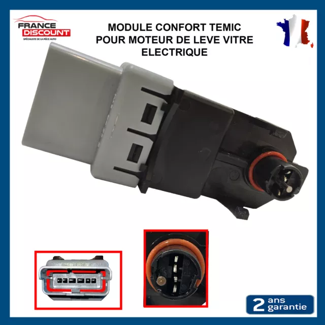 Module Temic Confort pour Leve Vitre Electrique Peugeot 206 207 308 = 440787 F