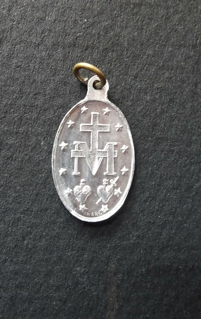 Médaille Vierge Marie 1830 - Deux Cœurs - Cuivre 41mm - Qualité XF