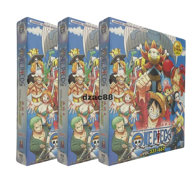 ANIME DVD ONE Piece Box 1 (Vol.1330) All Region English Dubbed 88.49