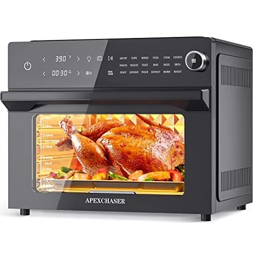 Air Fryer Toaster Oven Combo, 32QT/30L Large Countertop Convection Toaster