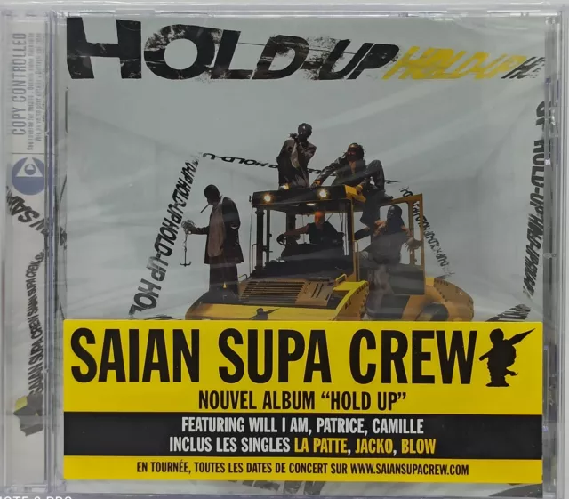 CD SAIAN SUPA CREW - HOLD UP  neuf sous blister