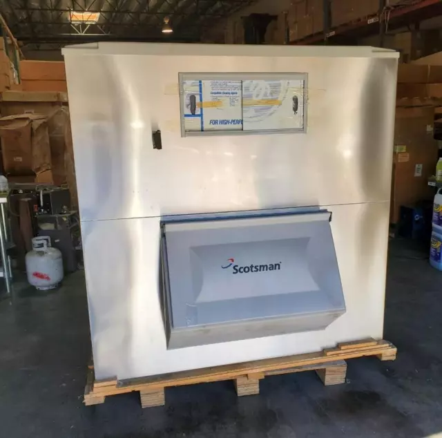 Scotsman BH1600SS-A 60" Wide 1755 lb Storage Capacity Stainless Steel Ice Bin