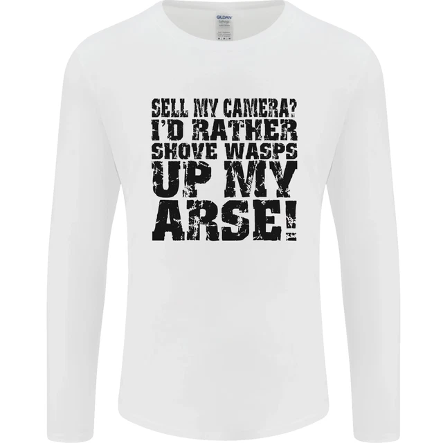 Sell My Camera? Photographer Photography Mens Long Sleeve T-Shirt