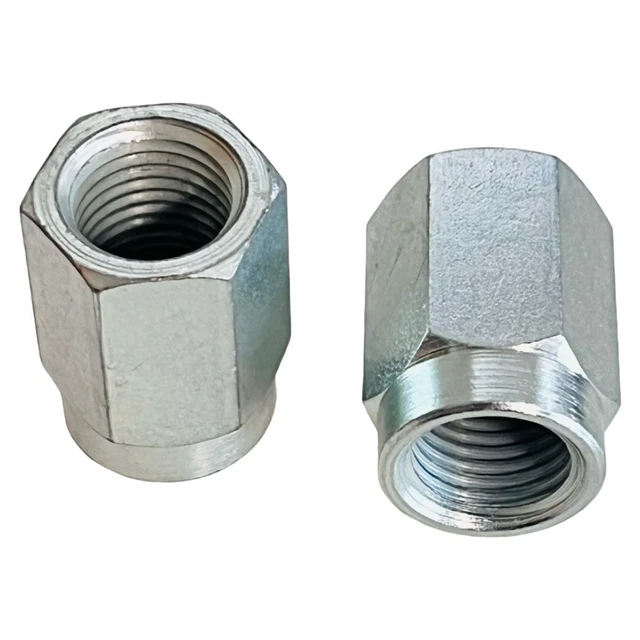 Nipplo Doppio Ottone 1/2 Pollici - Set 4 Pezzi Con Guarnizioni Per Impianti Idraulici