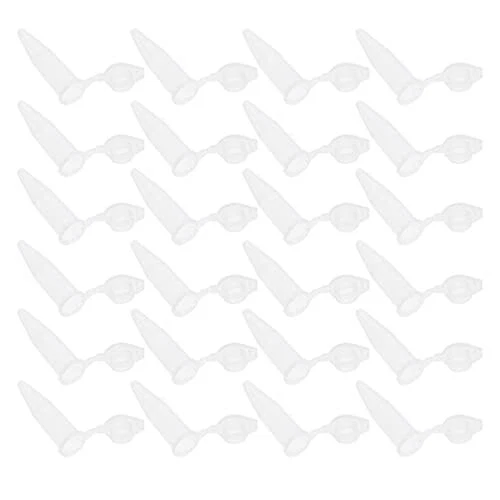 iplusmile 500pcs Centrifuge Tubes 1. 5ml Clear Graduated Microcentrifuge Vial...