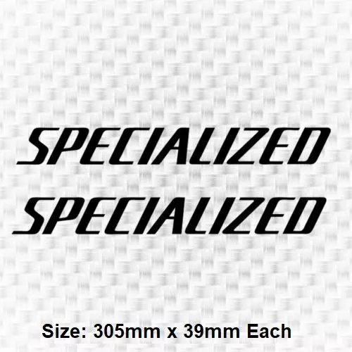 Specialized 305mm Vinyl Decal Sticker Bike Frame Cycling Bicycle Respray Restore