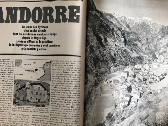 ミVintage Clipping ミAndorraミDecember 1972ミ
