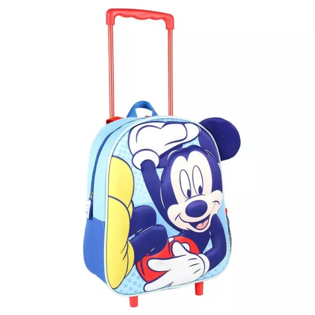 Trolley Asilo Topolino 3D Disney Mickey Mouse Scuola Materna Bimbo