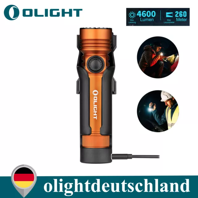 Olight Seeker 4 Pro LED Taschenlampe 4600 Lumen - Orange