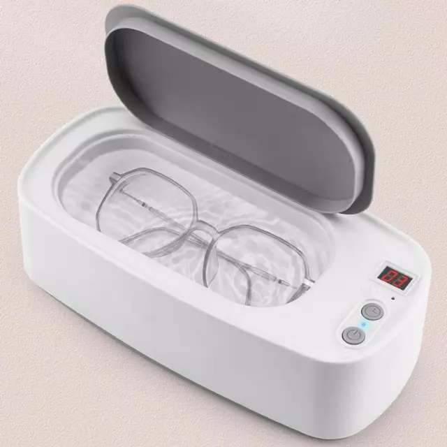 Nettoyeur De Bijoux à Ultrasons, Machine De Nettoyage De Lunettes Pour Peignes,