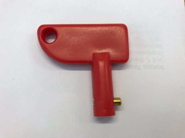 CARAVAN MOTOR MOVER 12V Battery Isolator Switch Red Key EUR 2,86 ...