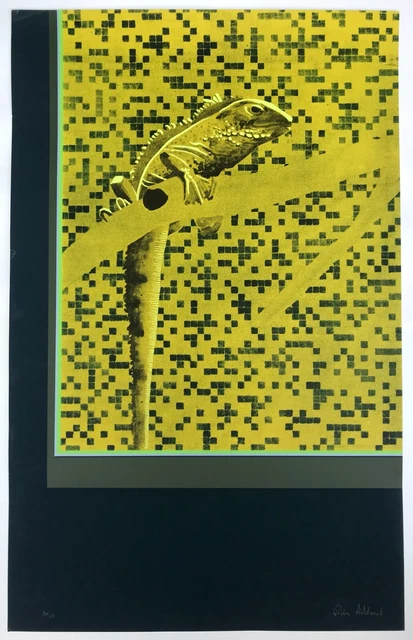 Gilles AILLAUD  : sérigraphie originale signée et numérotée au crayon