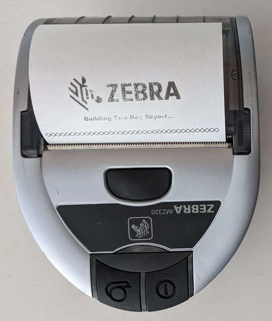 ZEBRA IMZ320 MOBILE Thermal Wireless Receipt 3" Printer NO bluetooth as