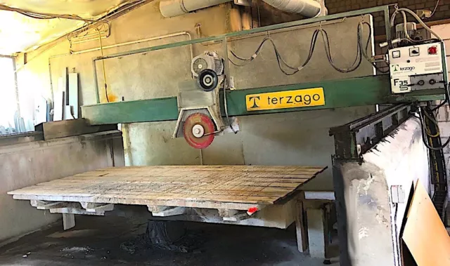 TERZAGO Brückensäge F35S T1, Baujahr 1989, Sägekopf Winkel Einstellbar