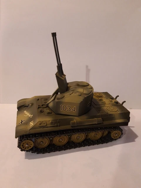 Solido 1/50, char Flakpanther Coelian anti aérien, Allemand WW2, Tbe