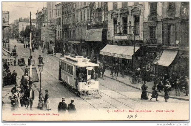 54 NANCY - rue saint dizier, point central (tramway)