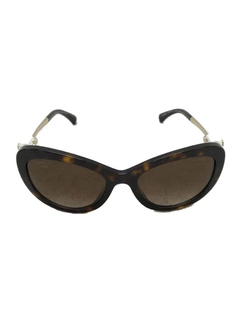 CHANEL #212 Sunglasses Fox brown Women's 5340-H-A