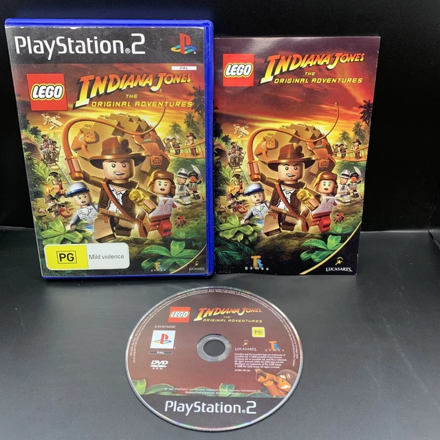  Lego Indiana Jones: The Original Adventures - PlayStation 2 :  Video Games